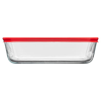 (2 Pack)  6 Cup Simply Store Rectangular Dish